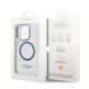 8. Guess GUHMP14XHTRMB iPhone 14 Pro Max 6.7" blue/blue hard case Metal Outline Magsafe
