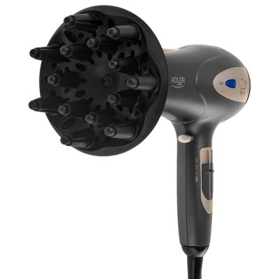 ADLER AD 2248gc gray-champagne hair dryer