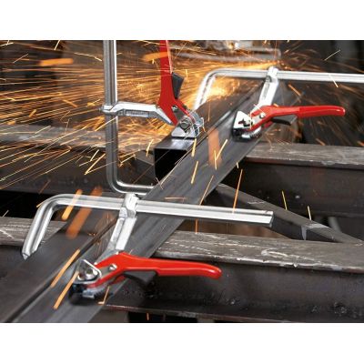 2. BESSEY GSH16 Clamp, Grey, Red