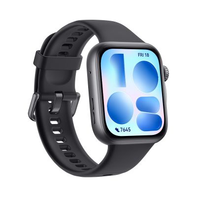 3. Huawei WATCH Fit 5 4.62 cm (1.82") AMOLED 42.9 mm Digital 480 x 408 px Touchscreen Black GPS