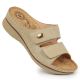 13. eVento W EVE224B beige wedge sandals with velcro 