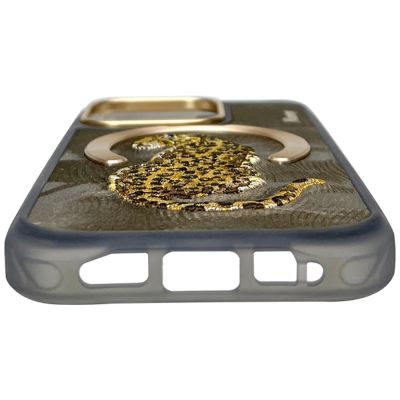 4. Nimmy Magnetic Fantasy Animal MagSafe Case for iPhone 16 Pro - Gold