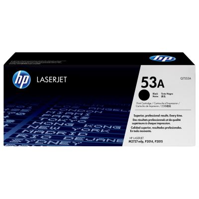 2. HP 53A Original Black LaserJet Toner Cartridge