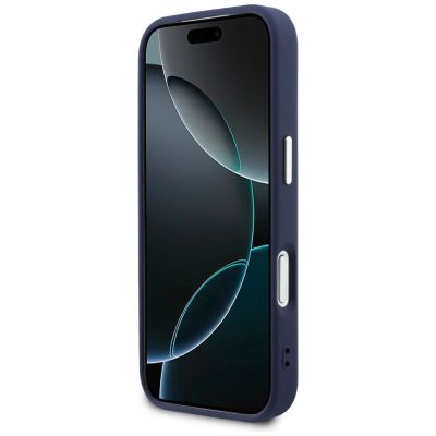 5. Karl Lagerfeld Karl RSG Logo MagSafe Case for iPhone 17 Pro - Blue