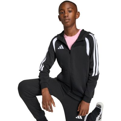 14. adidas Tiro 26 League Sweat Full Zip Hoodie for Kids Black KF3324