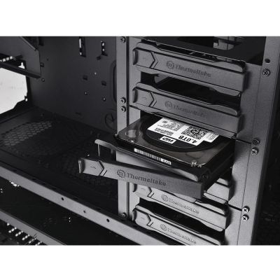 23. Thermaltake View 91 RGB TG CA-1I9-00F1WN-00 Case (ATX, Extended ATX, Micro ATX, Mini ITX, XL-ATX; Black)
