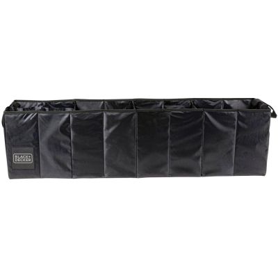 28. ORGANIZER STORAGE BOX 4 COMPARTMENTS FOLDABLE 110X30X30cm BLACK + DECKER