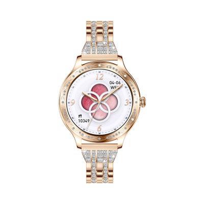 11. VELTORI VT350-1 Women's Smartwatch Rose Gold Bracelet