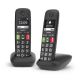 2. Gigaset E290 Duo - Schnurloses DECT Telephone black