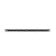 Patch panel Lanberg PPU6-0024-B (0.5U; cat. 6; 24xRJ-45)