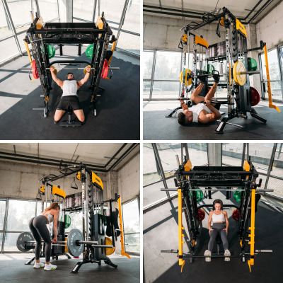 16. CYKLON X Multifunctional Smith Machine with HMS Equipment