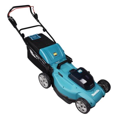 7. Makita DLM480Z Lawn Mower Push-Type Lawn Mower Battery Black, Turquoise