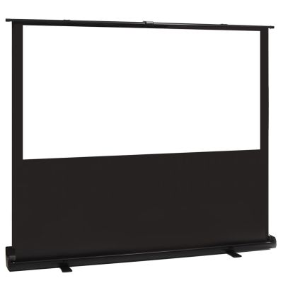 13. MACLEAN PORTABLE PROJECTION SCREEN, COMPACT, FLOOR, 80", 16:10 MC-212