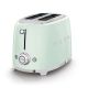 2. SMEG TSF01PGEU toaster pastel green