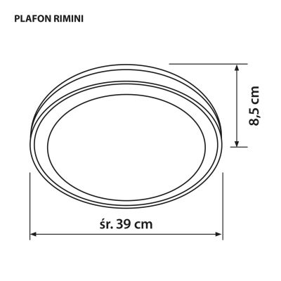 7. Activejet AJE-RIMINI 3xE27 ceiling lamp