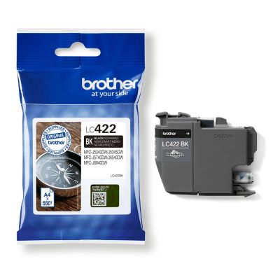 3. Brother LC-422BK ink cartridge 1 pc. Original Black