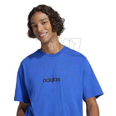 4. adidas Single Jersey Linear Tee M JE8995