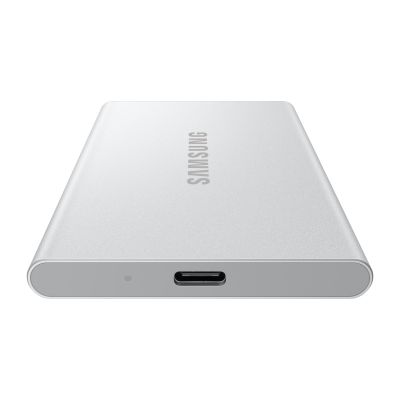 7. Samsung T7 Resurrected 2TB Silver External SSD Drive