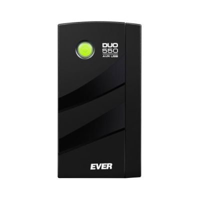 2. EVER DUO 550 AVR USB UPS power supply (TWR; 550VA) (T/DAVRTO-000K55/00)
