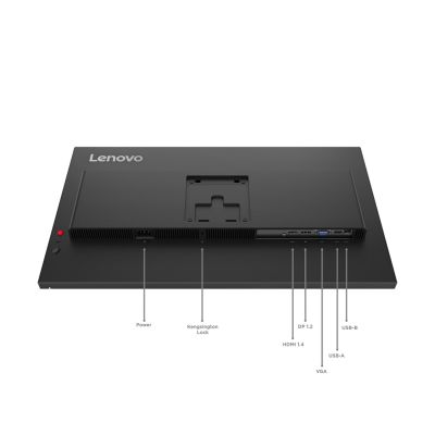 12. Lenovo ThinkVision T27-40 27" IPS FHD AG 4ms 300nits 120Hz HDMI, DP USB Webcam Eclipse Black