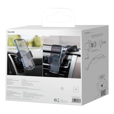 6. Baseus 2in1 car holder for cockpit and ventilation grille black (SUYK000001)