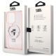 7. Karl Lagerfeld KLHMP15LHMRSKCP iPhone 15 Pro 6.1" pink/pink hardcase Ring Stand Karl&Choupette MagSafe
