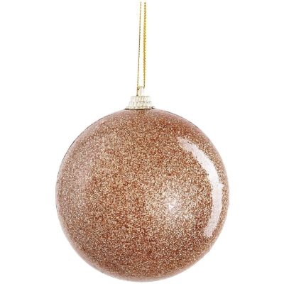 SAFE PLASTIC BALL 8CM MICA GOLD