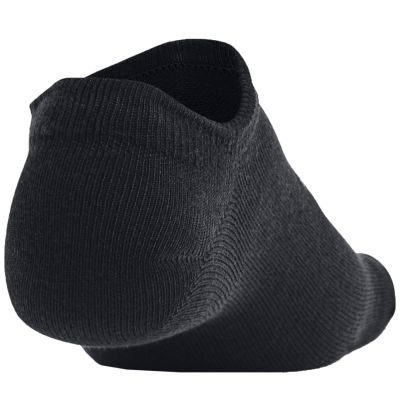 4. Under Armor Essential 6 Pack No Show socks 1382611 001