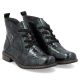 23. Women’s green patent croc ankle boots Rieker 71205-90