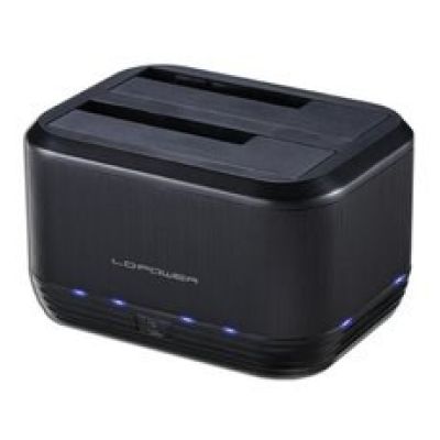 LC-Power LC-DOCK-U3-III Hard Drive Docking Station USB 3.2 Gen 1 (3.1 Gen 1) Type micro-B Black