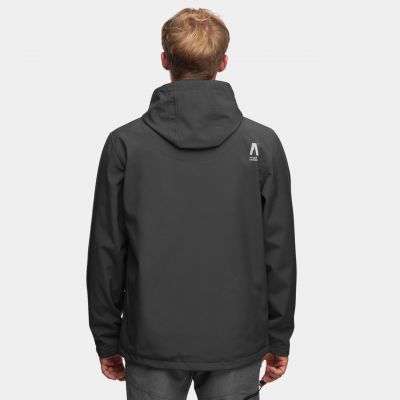 15. Alpinus Stenshuvud softshell jacket black BR43371