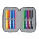 4. Real Madrid double filled pencil case with accessories 28 pcs 412554854