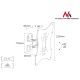 4. Maclean MC-501B TV wall mount (Swivel, wall-mounted, tiltable - 42"; max. 30kg)