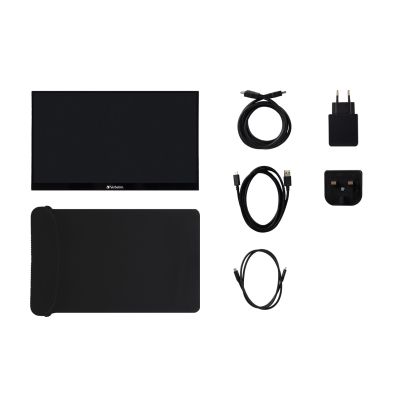 3. Verbatim 49591 Computer Monitor 35.6 cm (14") 1920 x 1080 pixels Full HD LCD Touchscreen Black