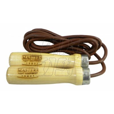 4. Masters leather skipping rope - Sbr-Ł 14182-Ł