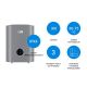 3. Electric boiler LIN LIFVD1SMGY 30L UNIVERSAL gray