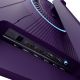 2. Arozzi Nova 27" IPS monitor, QHD connector, anti-theft systems, 16:9, 180 Hz, 1 ms, 2560 x 1440 pixels, 350 cd/m2, HDMI ports: 2, purple color