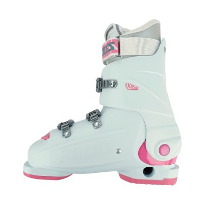 4. Roces Idea Free ski boots white and pink 450492 020