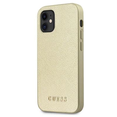 2. Guess GUHCP12SIGLGO iPhone 12 mini 5.4" gold/gold hardcase Iridescent