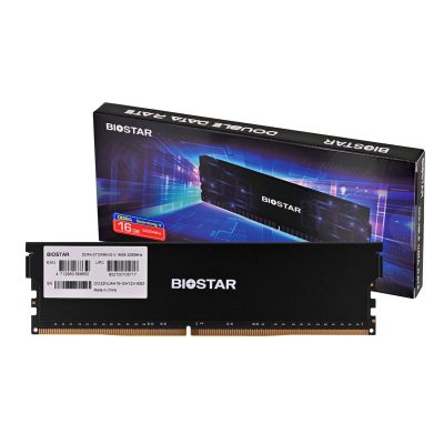 7. DDR4 Biostar 16GB 3200MHz Heatsink Storming memory