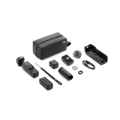 DJI Osmo Pocket 3 Creator Combo Camera with Stabilizer 4K Ultra HD 9.4MP Black