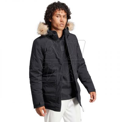 4. Adidas Parka Hooded Fur M IK0553 jacket