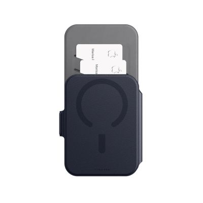 2. AmazingThing Titan Pro Lens Flip Set Case for iPhone 18 Pro Max with Wallet, MagSafe Compatible - Navy Blue