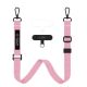 Tech-Protect C65 Rope Crossbody Leash - Pink