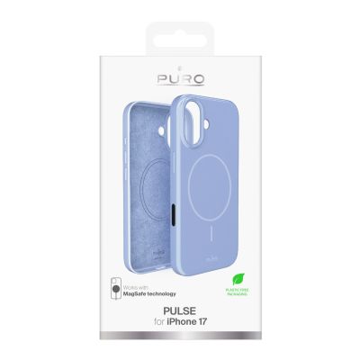 2. Puro Pulse iPhone 17 polycarbonate protective case - blue