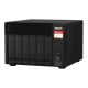 5. Qnap TVS-675-8G, Tower, 6 x 2.5"/3.5" SATA, Zhaoxin Kaixian KX-U6580 8C/8T, 8GB (1x 8GB) DDR4 SODIMM, 2 x 2.5GbE, Single PSU, 250W