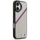 4. BMW M Tricolor Metal Logo MagSafe Case for iPhone 17 - Gray