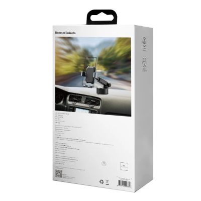 6. Baseus telescopic gravity car holder for the windshield black (SUYL-TK01)