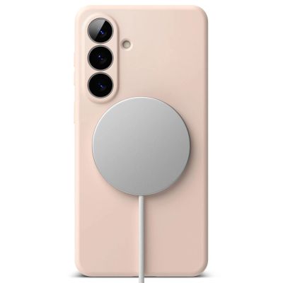 4. Ringke Silicone MagSafe Case for Samsung Galaxy S26 - Pink