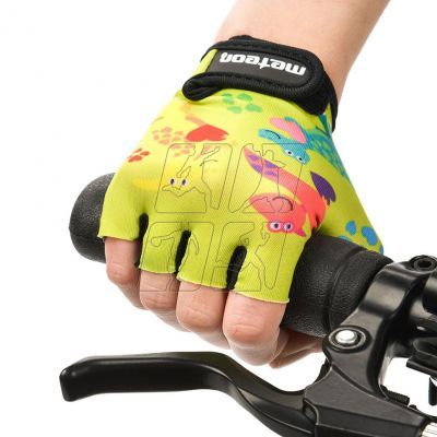 5. Cycling gloves Meteor Dino Junior 26190-26191-26192
